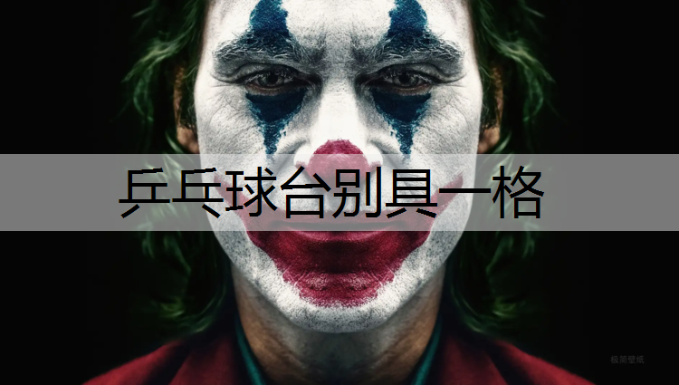乒乓球台别具一格